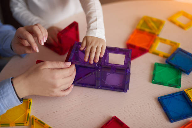 Basic Magnetic tiles For Kids